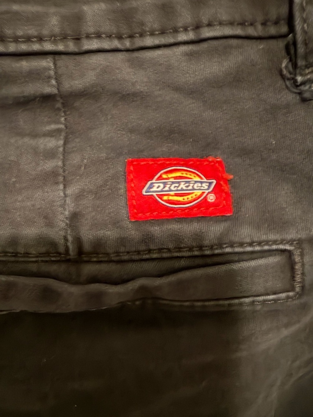 Dickies Women’s Slim Fit Chino Pants Navy Blue Size 10 Short Workwear